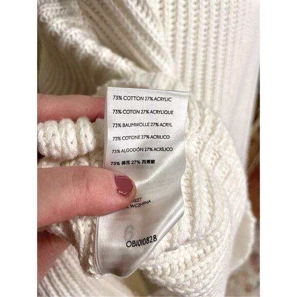 NWOT Free People Layer Cake Chunky Knit Sweater XS - Picture 7 of 7